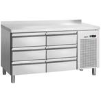 Koelwerkbank | 280L | 6 Laden (1/1 GN) | 0°C/+10°C |, Verzenden, Nieuw in verpakking