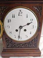 Horloge de table - Bois, Laiton, Émail - 1910-1920, Antiek en Kunst, Antiek | Klokken