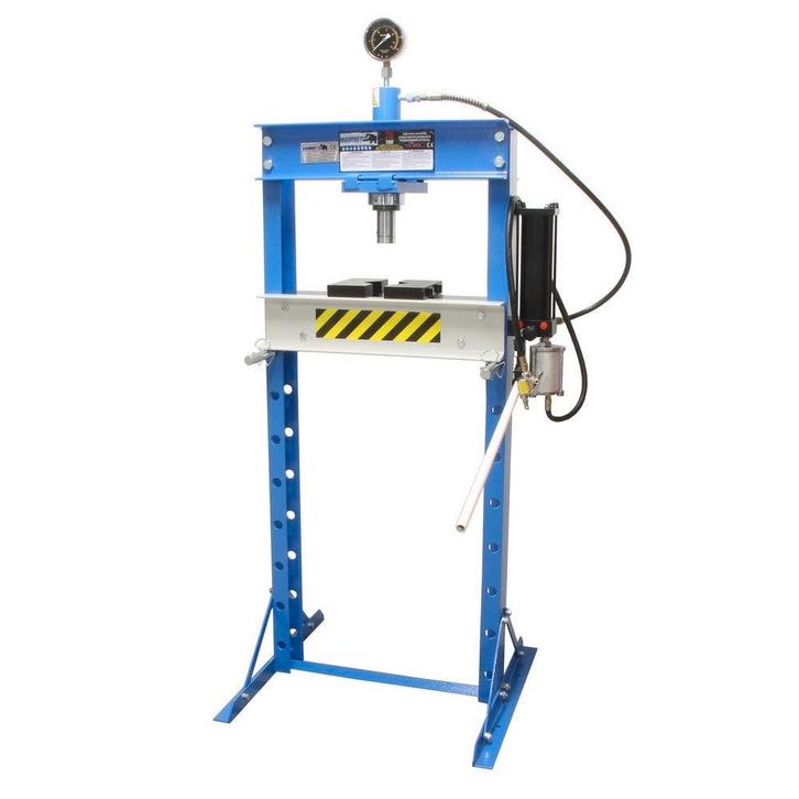 Werkplaatspers lucht hydraulisch 20 ton, Doe-het-zelf en Bouw, Gereedschap | Lasapparaten, Ophalen of Verzenden