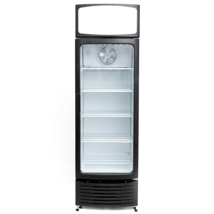 Koelkast | 397L | Zwart/Wit | 0°C/+10°C | Geforceerd |, Zakelijke goederen, Horeca | Keukenapparatuur, Nieuw in verpakking, Verzenden