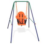 vidaXL Peuterschommelset met veiligheidsharnas oranje, Kinderen en Baby's, Verzenden, Nieuw