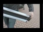 Datona Aluminium oprijplaat uitschuifbaar - 180 cm - datona, Ophalen of Verzenden, Nieuw