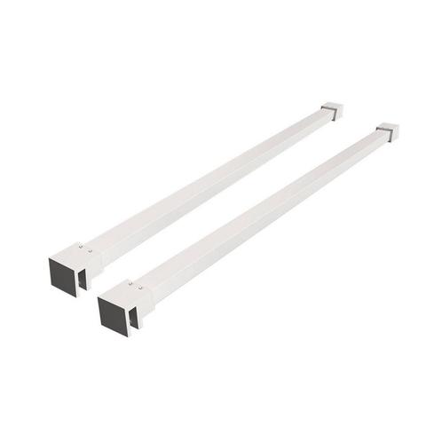 2x Stabilisatiestang Wiesbaden Slim 120 cm Wit, Doe-het-zelf en Bouw, Sanitair, Douche, Nieuw, Ophalen of Verzenden