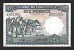 Belgisch-Congo. - 10 Francs 1948 - Pick 14E  (Zonder