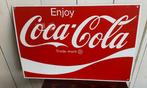 Coca-Cola - Enseigne publicitaire - Émail