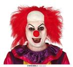 Halloween Pruik Clown Rood, Verzenden