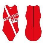 Special Made Turbo Waterpolo badpak DENMARK (levertijd 6 tot, Verzenden, Nieuw