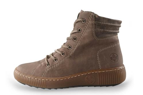 Rieker Veterboots in maat 40 Beige | 5% extra korting, Kleding | Dames, Schoenen, Beige, Zo goed als nieuw, Overige typen, Verzenden