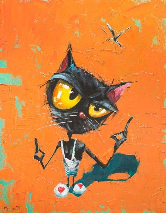 Adam Burczyc - Calmness, Antiek en Kunst, Kunst | Schilderijen | Modern