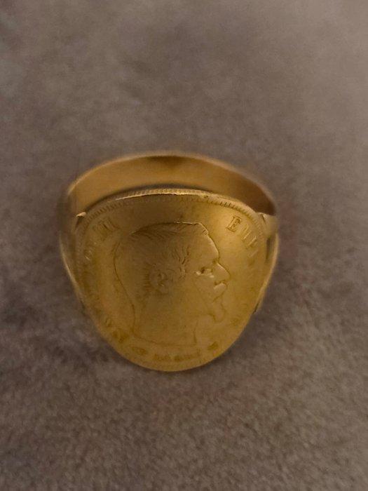 Ring Goud - LOUIS DOR - Napoléon III, Handtassen en Accessoires, Ringen