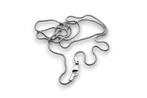 Halsketting - 18 karaat Witgoud, Handtassen en Accessoires, Kettingen, Nieuw