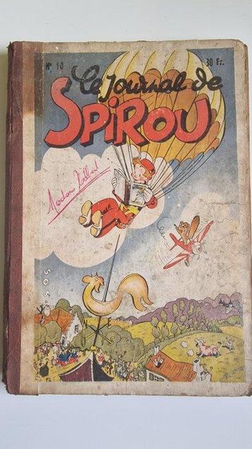 Spirou (magazine) - Recueil N°10 - 1 Album - EO - 1942