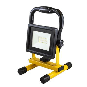 AANBIEDING LED Bouwlamp op batterij 20 watt Daglicht Euro, Verzenden, Lamp met armatuur