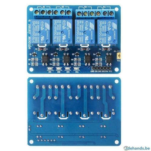 Relay (4 channel), Hobby en Vrije tijd, Elektronica-componenten, Nieuw, Ophalen of Verzenden