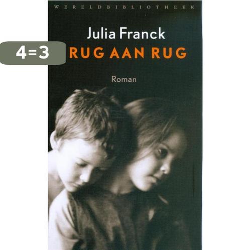 Rug aan rug 9789028424487 Julia Franck, Boeken, Romans, Gelezen, Verzenden