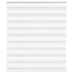vidaXL Zebra Blind 130x100 cm stofbreedte 125,9 cm polyester, Verzenden, Nieuw