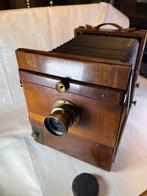 Oscar Schiele Berlin Houten Reis camera , heel mooi Appareil, Nieuw