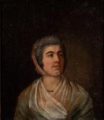 Christiaan van Geelen Sr. (1755-1826) - Vrouw portret van E.