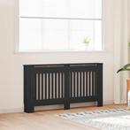 vidaXL Radiatorombouw 152x19x81,5 cm MDF zwart, Doe-het-zelf en Bouw, Verwarming en Radiatoren, Verzenden, Nieuw
