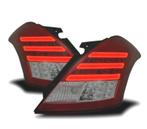 Feux Arrière Pour Suzuki Swift 10-17 Led Bar Rouge Fumé, Auto-onderdelen, Verzenden, Nieuw