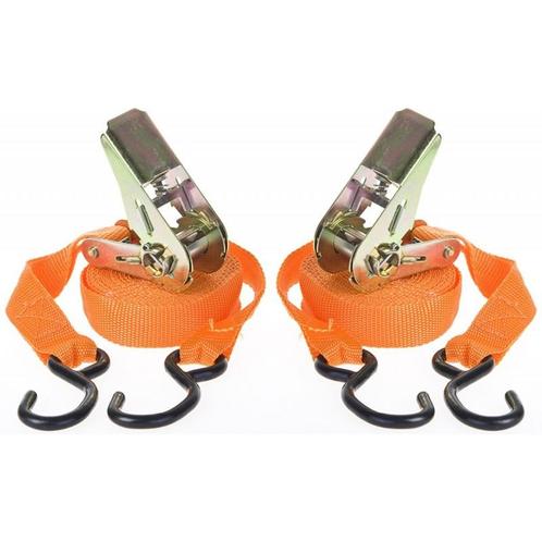 Spanbanden / sjorbandenset met ratelsysteem, Auto-onderdelen, Motor en Toebehoren, Ophalen of Verzenden