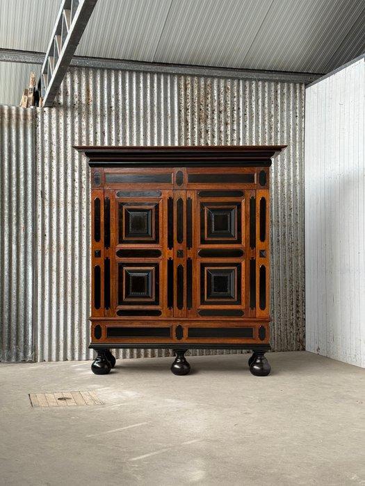 Kast - Panelenkast, kolommenkast, rankenkast, pilasterkast,, Antiek en Kunst, Antiek | Overige Antiek