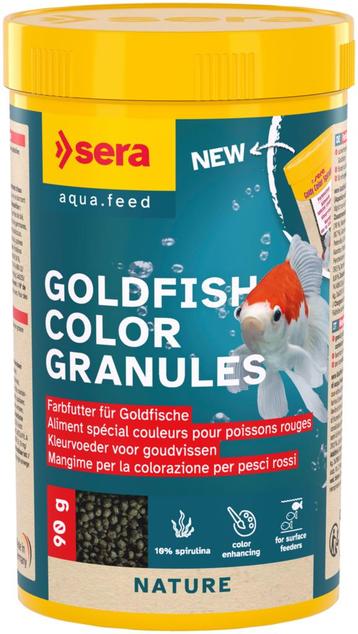 Sera Goldfish Color Granules 250ml (Goudvis voer), Ophalen of Verzenden, Overige typen
