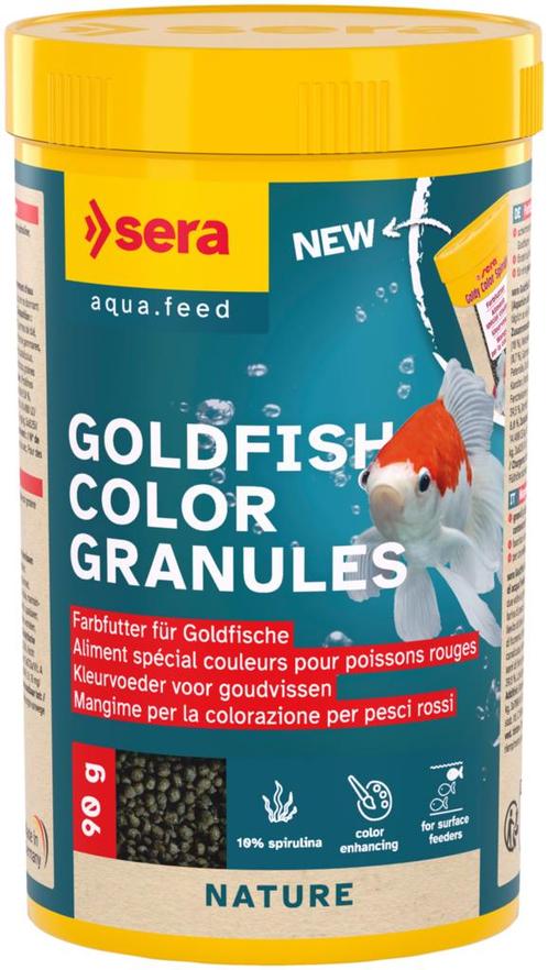 Sera Goldfish Color Granules 250ml (Goudvis voer), Dieren en Toebehoren, Vissen | Aquaria en Toebehoren, Overige typen, Nieuw