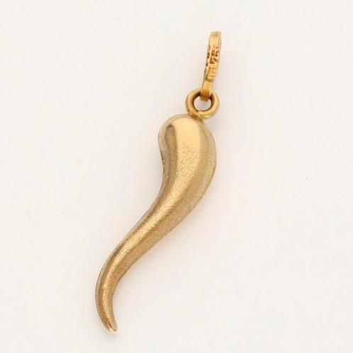Zonder Minimumprijs - Hanger - 18 karaat Geel goud -, Handtassen en Accessoires, Antieke sieraden