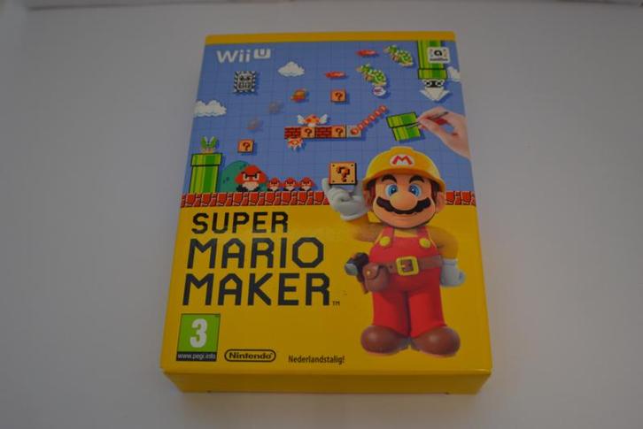Super Mario Maker + Art Book (Wii U EUR), Games en Spelcomputers, Games | Nintendo Wii U
