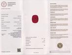 1 pcs Rood Robijn - 1.04 ct - International Gemological, Handtassen en Accessoires, Edelstenen, Nieuw