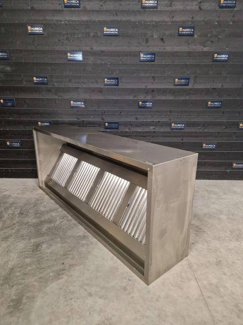 Afzuigkap | doosmodel | RVS | 250 cm, Zakelijke goederen, Horeca | Keukenapparatuur, Gebruikt, Inox Meubilair