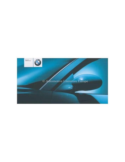 2001 BMW M3 CABRIOLET BROCHURE DUITS, Livres, Autos | Brochures & Magazines