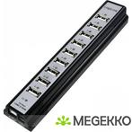 LogiLink UA0096 USB hub 10 poorten, Informatique & Logiciels, Clés USB, Verzenden