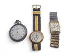 Veiling - Kans! Kavel van 3 Diverse Horloges, Handtassen en Accessoires, Horloges | Antiek