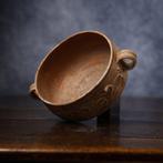 Oud-Romeins Keramiek versierde Barbotine 17,5 cm. b.