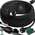 KESSER® Verlengkabel 40 meter voor binnen en buiten IP44 - Z, Computers en Software, Verzenden, Nieuw
