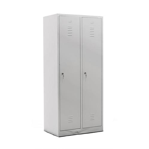 Gebruikte Garderobekasten 2 deuren (cilindersluiting), Huis en Inrichting, Kasten | Lockerkasten, Gebruikt, Ophalen of Verzenden
