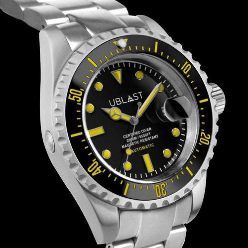 Ublast - Submersible Professional Diver 200 ATM -, Handtassen en Accessoires, Horloges | Heren