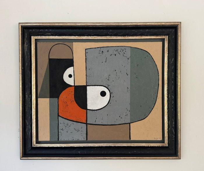 John Taylor (XX) - Orange Mystic, Antiek en Kunst, Kunst | Schilderijen | Modern