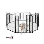 MaxxPet Hondenren - Puppyren met 12 Kennelpanelen - Staal..., Animaux & Accessoires, Caisses pour chiens, Ophalen of Verzenden