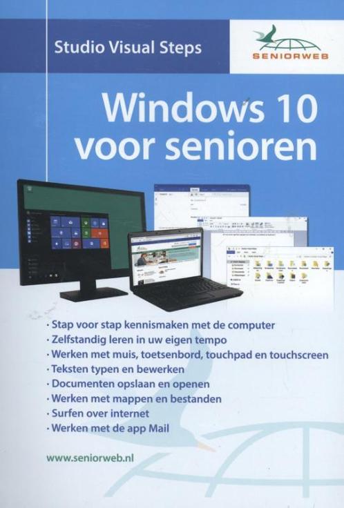 Cursusboek Windows 10 voor senioren 9789059056725, Livres, Informatique & Ordinateur, Envoi