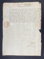 Emperor Charles V [Ray Carlos I - Charles Quint] - Letter
