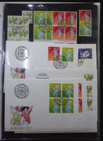 Suisse 1900 - CH - Collection FDC et bloc de quatre, Gestempeld