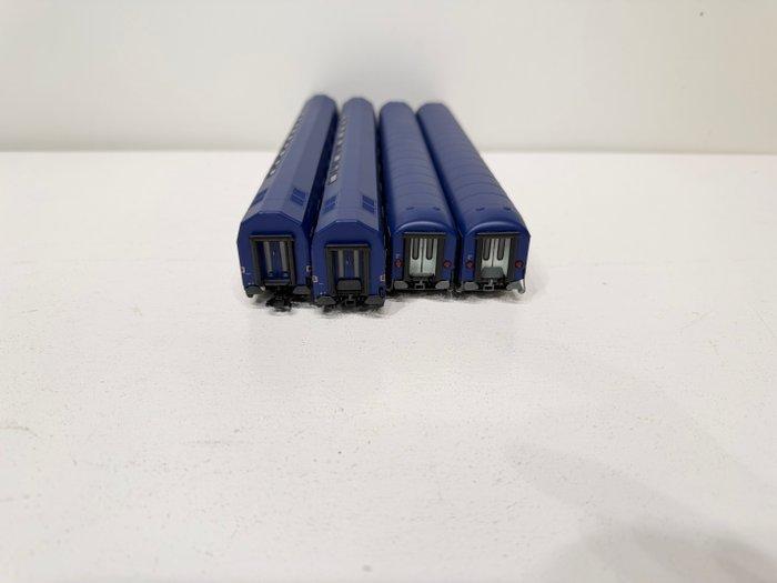 L.S. Models H0 - 99040/49 001 - Modeltrein personenwagen (4), Hobby & Loisirs créatifs, Trains miniatures | HO