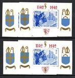 Belgique 1942 - Blocs Orval, lensemble complet non, Gestempeld