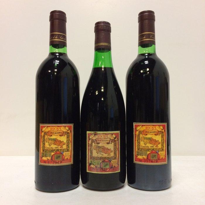 1964 Honorable Gomez Cruzado (x1) & 1981 Conde de La Salceda, Verzamelen, Wijnen