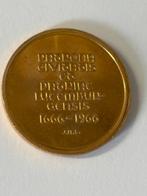 Luxemburg. Médaille en or Tricentenaire Ville de Luxembourg