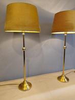 Geel/Oker Velvet - Tafellamp (2) - Metaal