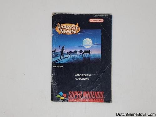 Super Nintendo / SNes - Harvest Moon - FAH - Manual, Consoles de jeu & Jeux vidéo, Jeux | Nintendo NES, Envoi